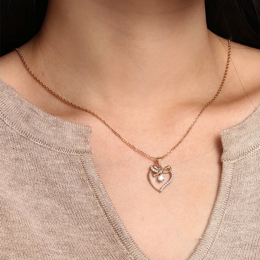 Heart Shape Stylish Heart Necklace 62carat