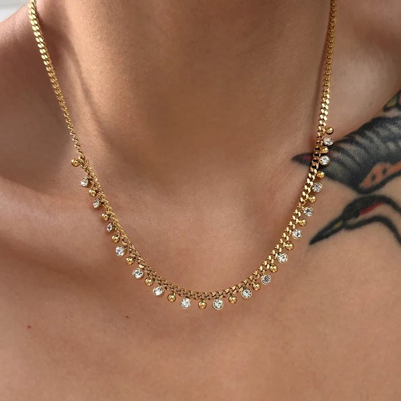 Hip-Hop Shiny Necklace 62carat