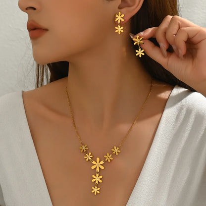 Multi Flower Necklace 62carat
