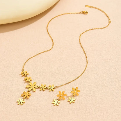 Multi Flower Necklace 62carat