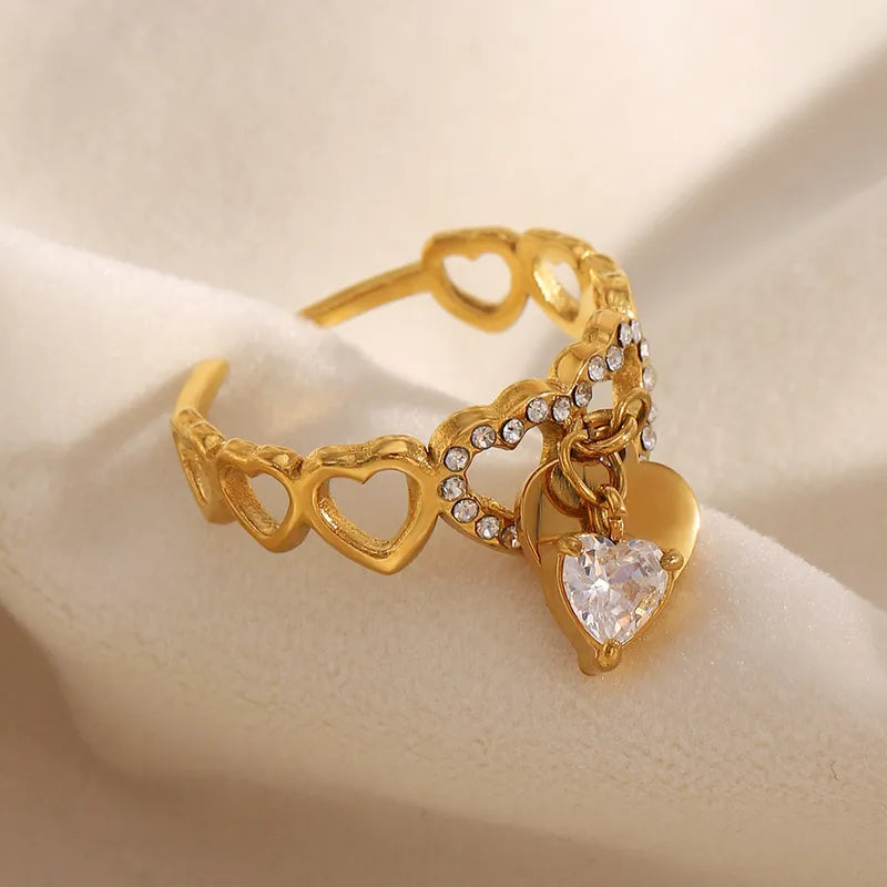 Multi Heart Shape Ring 62carat