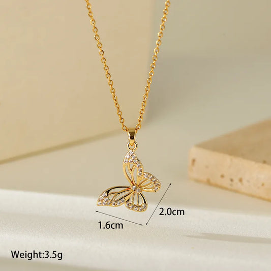 Butterfly Necklace 62carat