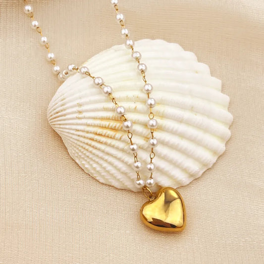 Pearl Love Necklace 62carat