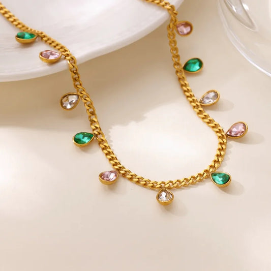 Multi Colour Chain 62carat