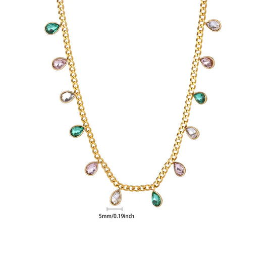 Multi Colour Chain 62carat