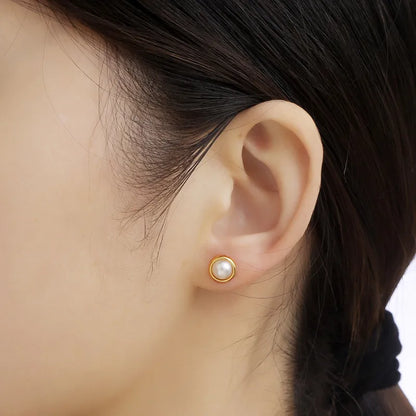 Simple Sweet Earrings Ear Studs 62carat