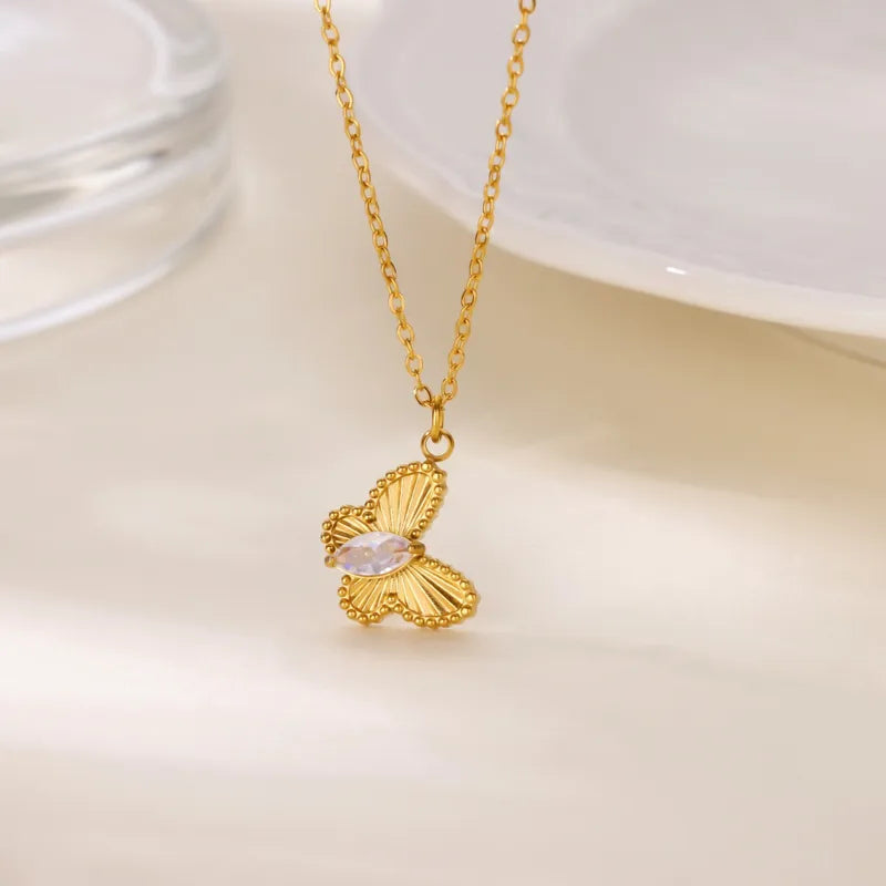 Single Butterfly Necklace 62carat