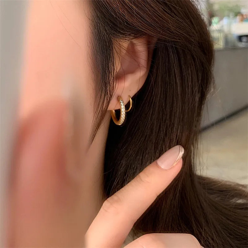 Spiral Hoop Earrings 62carat