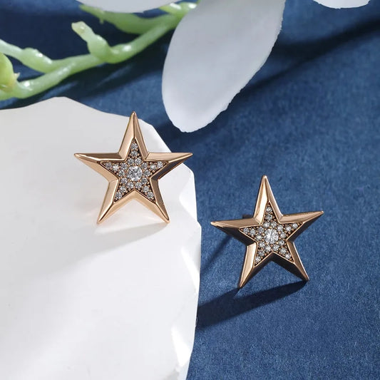 Star Shape Earring 62carat