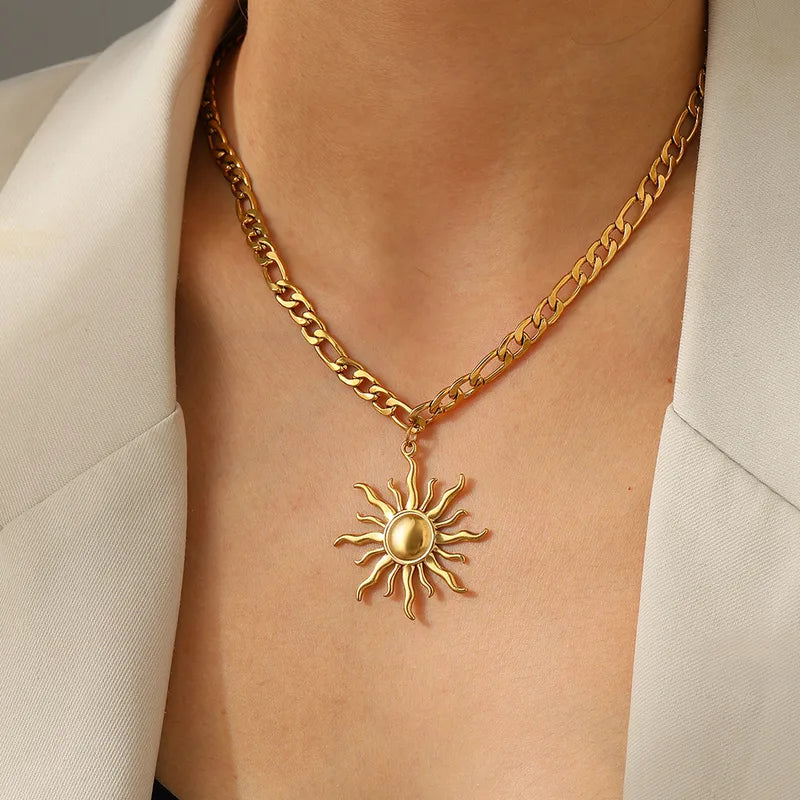 Sunflower Necklace 62carat