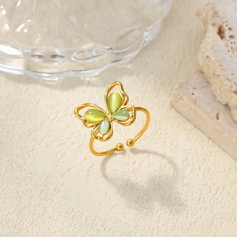 Sweet Butterfly Ring 62carat