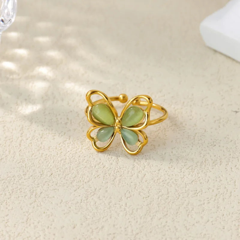 Sweet Butterfly Ring 62carat