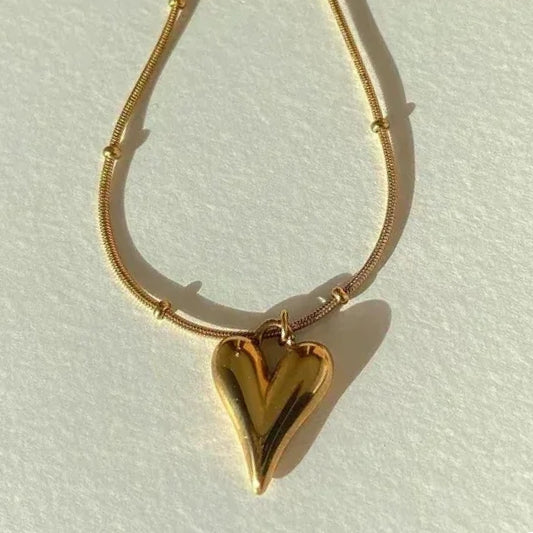 Sweet Heart Shape Pendant Necklace 2 - 62carat