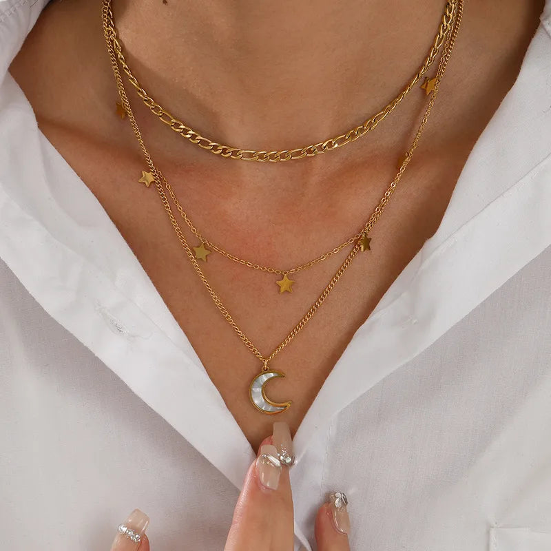 Three Layer Premium Necklace 62carat
