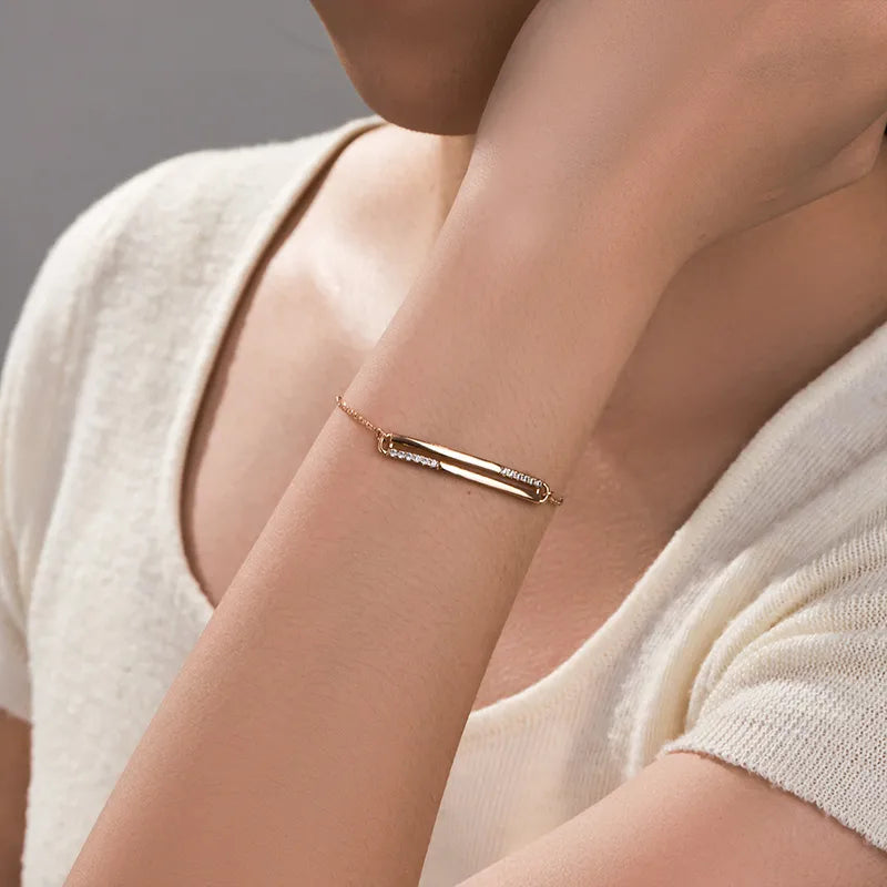 Vintage Style O-shaped Chain Bracelet 62carat