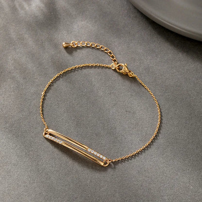 Vintage Style O-shaped Chain Bracelet 62carat