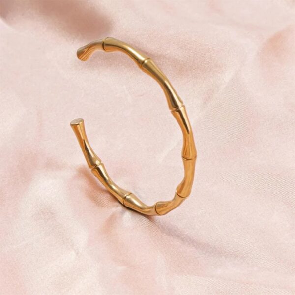 Bamboo Style Bangle