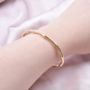 Bamboo Style Bangle - Image 2