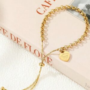 Classic Style Heart Shape Bracelets - Image 1