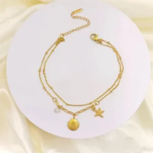 Classic Style Shell Pendant Necklace - Image 3