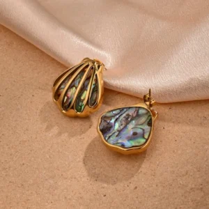 Elegant Glam Vacation Water Droplets Shell - Image 2