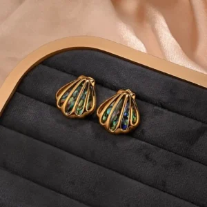 Elegant Glam Vacation Water Droplets Shell - Image 4