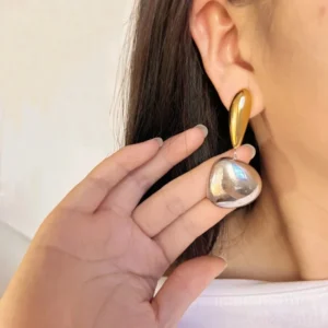 Elegant Simple Style Geometric Drop Earrings - Image 1