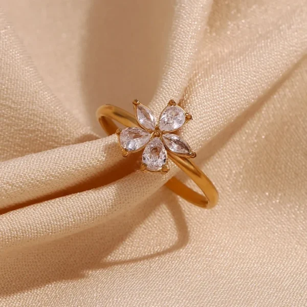 Flower Open Rings – 3