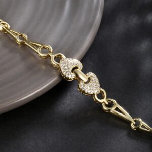 Heart Shape Bracelets Chain - Image 2