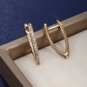 Hip Hop Hoop Earrings - Image 3