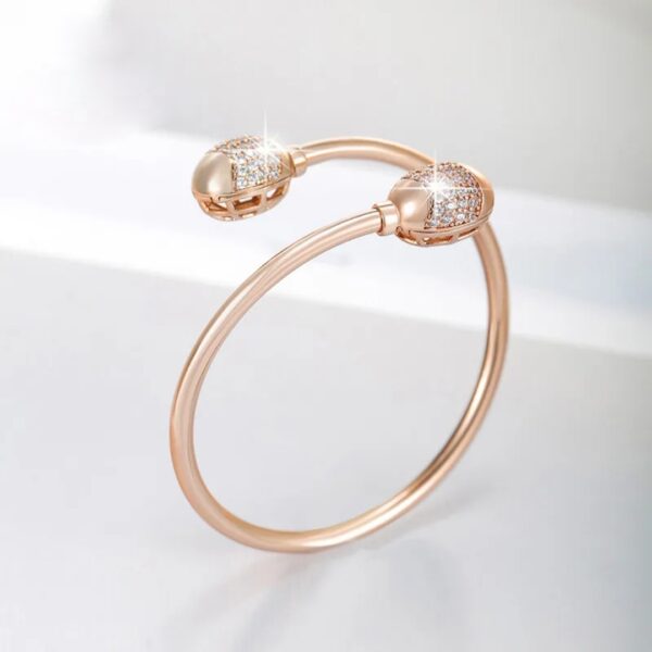Simple Style Oval Bangle – 2