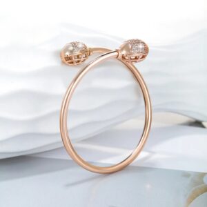 Simple Style Oval Bangle - Image 3