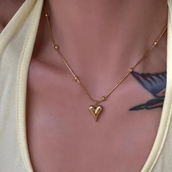 Sweet Heart Shape Pendant Necklace1.1