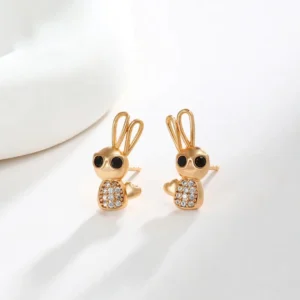 Sweet Rabbit Ear Studs - Image 3